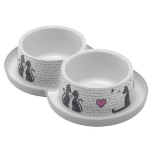 MODERNA Double Trendy Dinner Small Cats in Love
