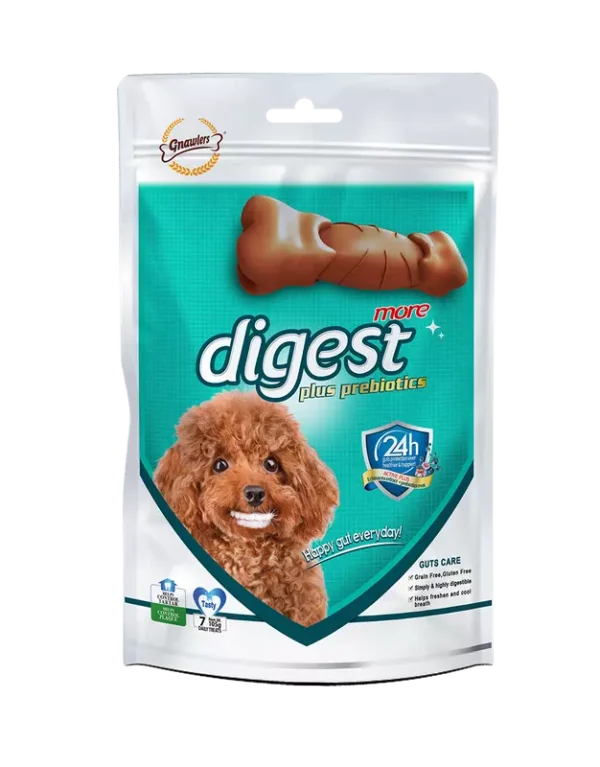 Gnawlers digest, dental chew, dental Chew bone, Dental dog, dog snack, dog treats, snack pembersih gigi anjing
