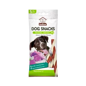 HOWBONE Dog Snack 2-in-1 Twist Stick