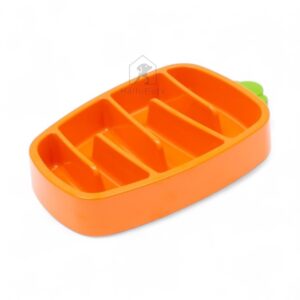 CARROT Shaped Slow Feeder Tempat Makan Hewan Slow Feeder