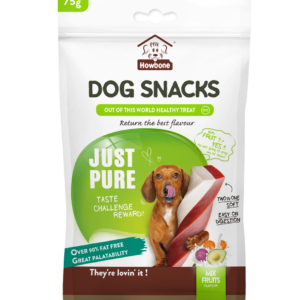 HOWBONE Mix Fruity Flavored Just Pure Dog Snack 75g