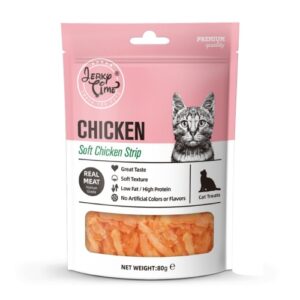 Snack kucing, jerky time, cat snack, premium cat snack, cat snack human grade, cemilan kucing, hadiah kucing, cat treats.