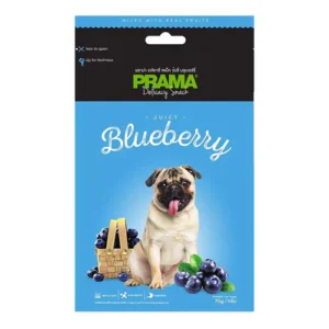 PRAMA Delicacy Snack Juicy Blueberry Dog Treats 70g