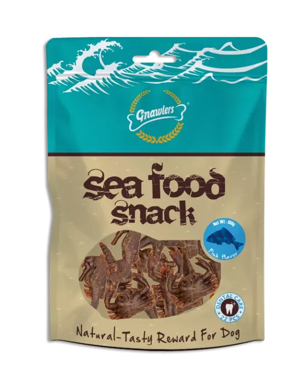 GNAWLERS Sea Food Dog Snack Salmon Flavor 70g