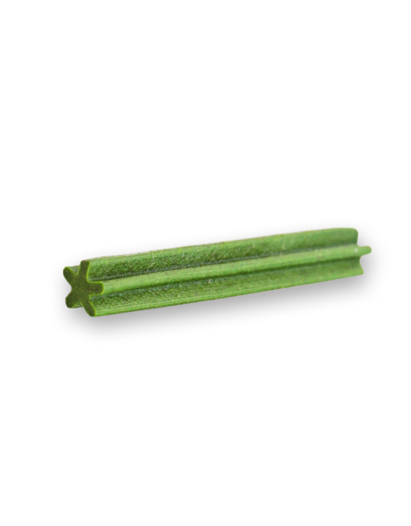 HOWBONE Dog Snacks How Chewy Medium Green Tea flavor Gum & Breath Support bars - Gambar 2