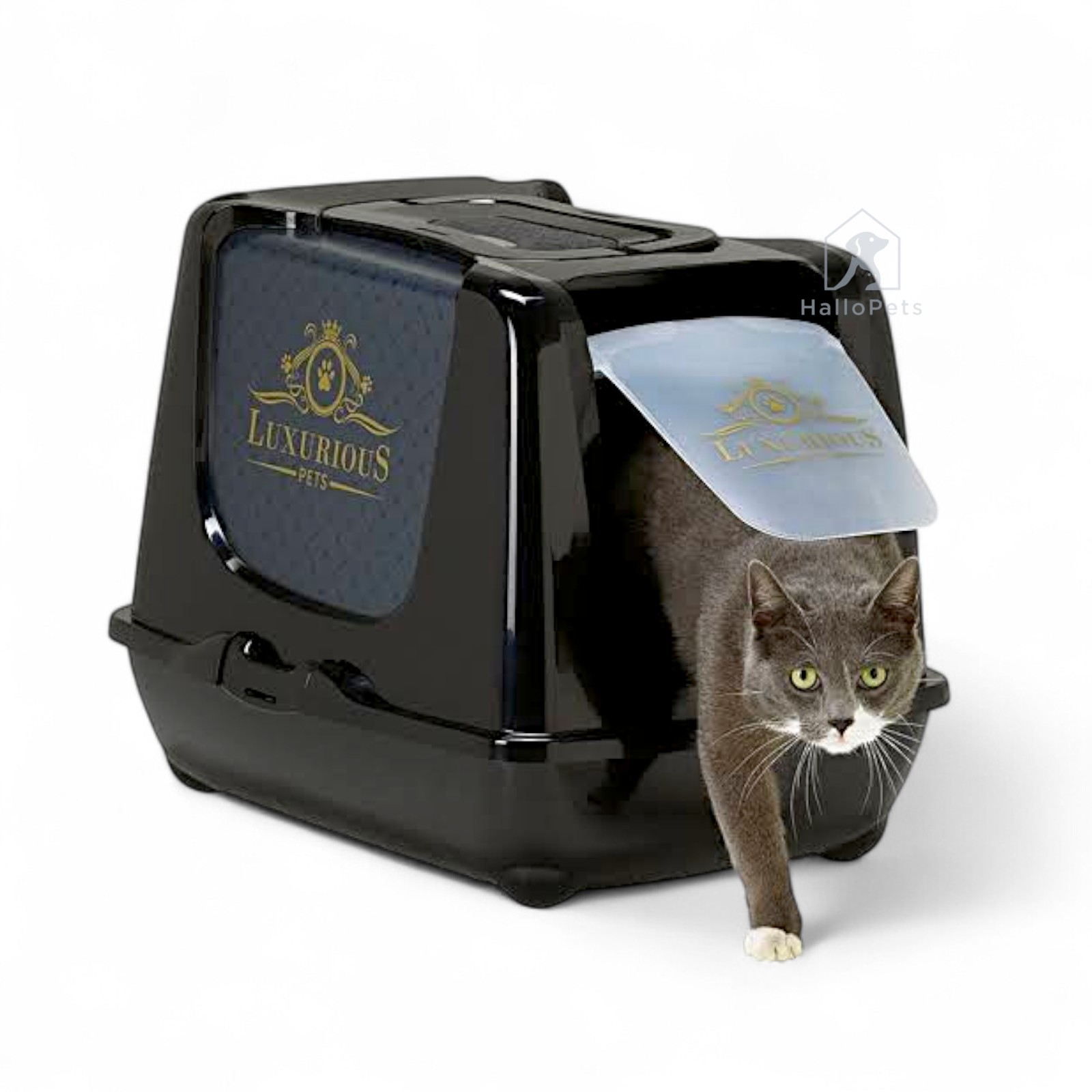 MODERNA Trendy Cat Jumbo Luxurious Closed Litter Boxes Decorated premium cat litter box