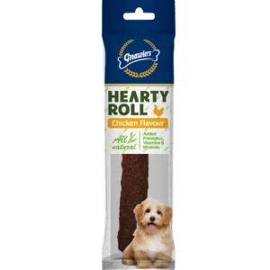 GNAWLERS Hearty Roll Dog Treats Chicken Flavor Small 40g