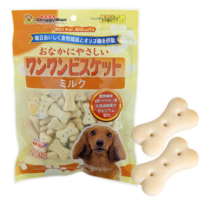 DOGGYMAN Healthy Biscuit Milk Flavor 200gr Dog Treat Snack Cemilan Anjing