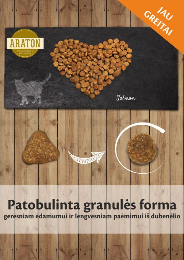 ARATON Salmon Adult Cat Food - Gambar 2
