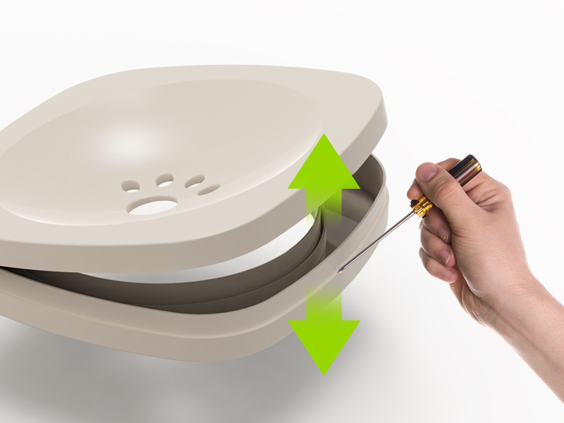 SUPER DESIGN Floating Bowl Tempat Minum Anjing & Kucing Anti Tumpah - Gambar 3