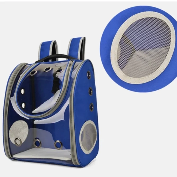 Ransel Transparan For Cat & Dog Pet Carrier And Travel Bag - Gambar 2
