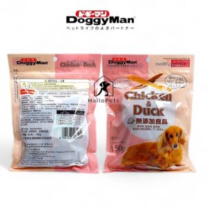 DOGGYMAN Sliced Chicken Duck Breast 150gr Snack Anjing
