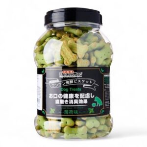 DOGGYMAN Ferment Biscuit Mint Flavor Dog Treats 680g