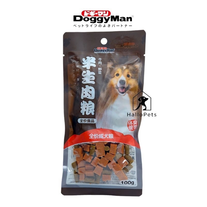 DOGGYMAN Semi Moist Dog Food for Adult Dogs Health, Optimal Stool