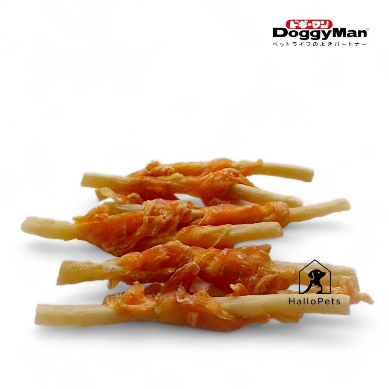 DOGGYMAN Dog Snack Chicken Rolled Beef Tendon For Dog 62g - Gambar 4