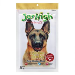 JERHIGH Chicken Jerky Real Chicken Meat 50g Dog Treats