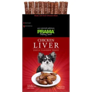 PRAMA Delicacy Snack Chicken Liver Dog Treats 70g