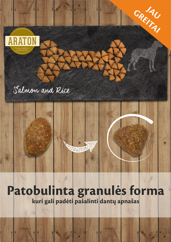 ARATON Adult Dog Food With Salmon - Gambar 3