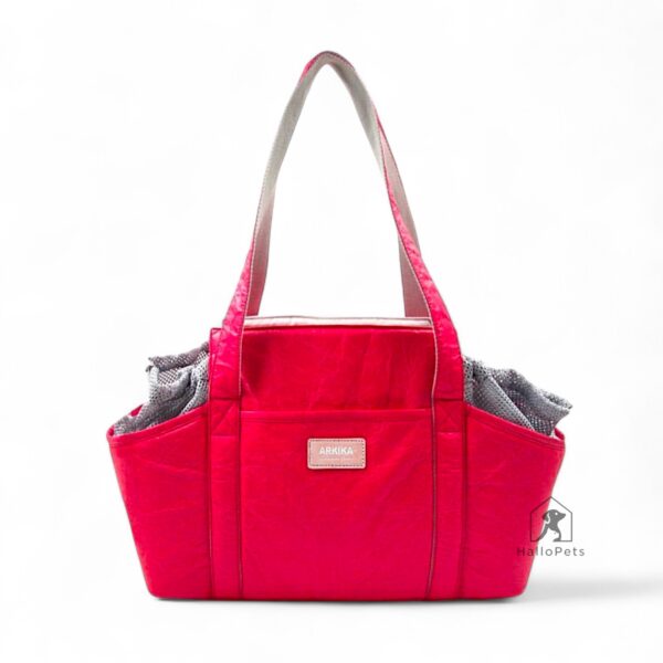 ARKIKA Pet Carrier Handbag Akami H1 RED Tas Anjing & Kucing