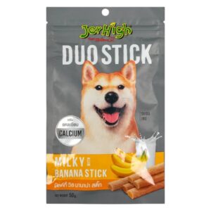 JERHIGH Duo Stick Milky with Banana 50g Dog Treats