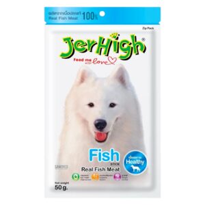 JERHIGH Meat Stick Fish Low Fat 50g Dog Treats