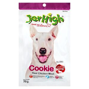 JERHIGH Cookie Real Chicken Meat 70g Dog Treats