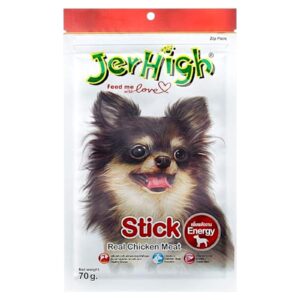 JERHIGH Stick Real Chicken Meat 70g Dog Treats