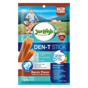 JERHIGH Den-T Stick Bacon 60g Dog Treats