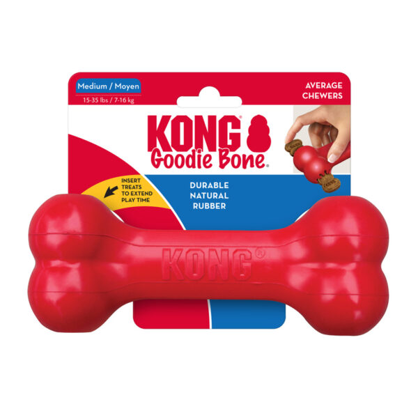 KONG Goodie Bone Dog Toy Small - Gambar 2