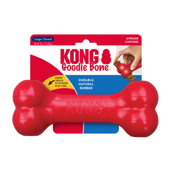 KONG Goodie Bone Dog Toy Small - Gambar 3