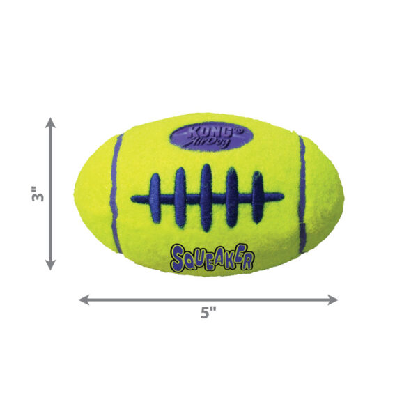 KONG AirDog Squeaker Football - Gambar 4