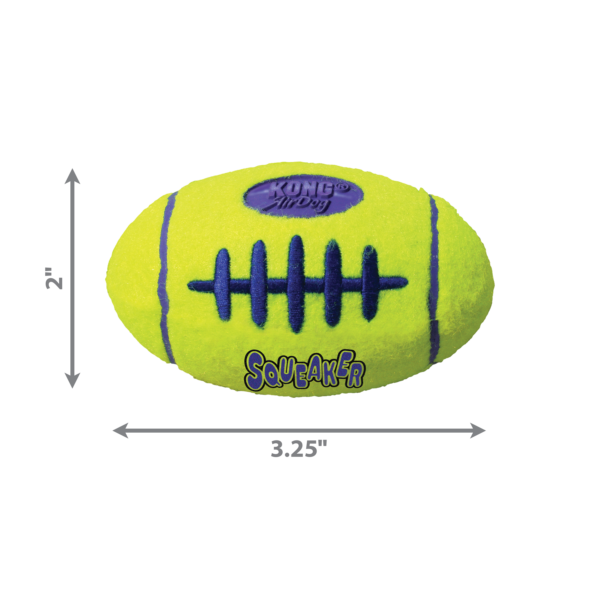 KONG AirDog Squeaker Football - Gambar 3