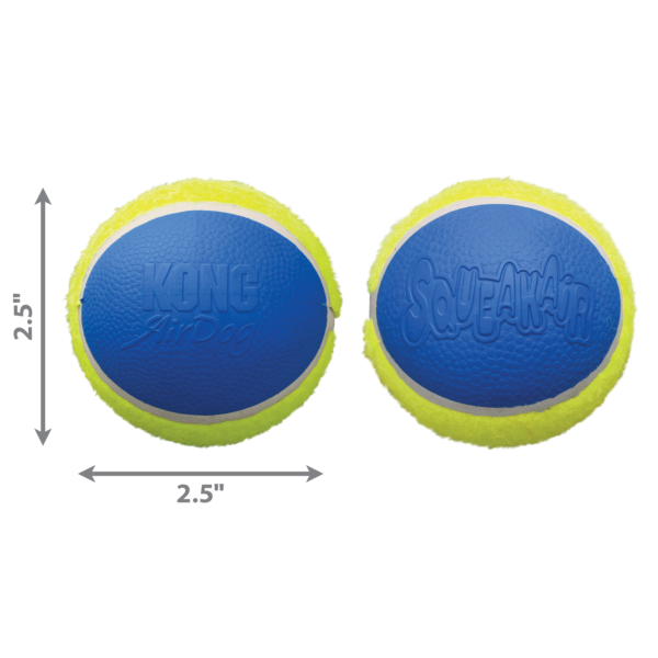 KONG Ultra SqueakAir Balls Dog Toy - Gambar 2
