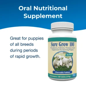 Meningkatkan Perkembangan Tulang Optimal pada Anak Anjing Usia Delapan Minggu ke Atas - Dengan Kalsium, Fosfor, dan Vitamin A & D