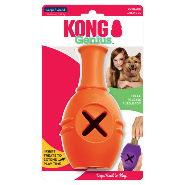 KONG Genius Leo Dog Toys - Gambar 3