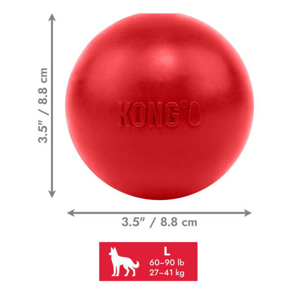 KONG Ball Dog Toys Bola Ekstra Elastis - Gambar 11
