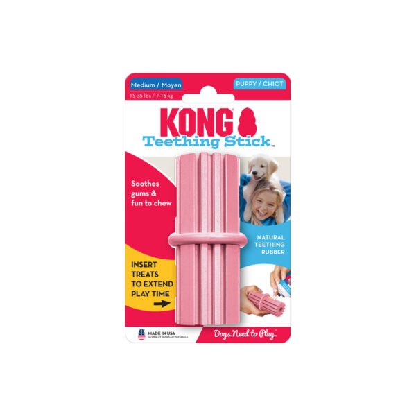 KONG Puppy Teething Stick Dog Toys - Gambar 3