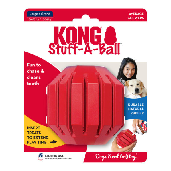 KONG Stuff-A-Ball Dog Toys - Gambar 3