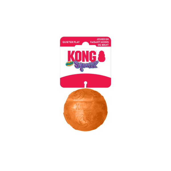 KONG Squeezz Crackle Ball Dog Toys - Gambar 2