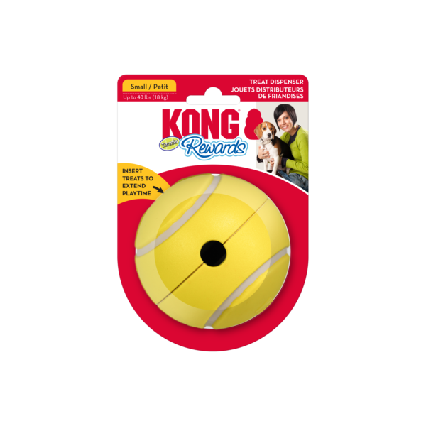 KONG Rewards Tennis Dog Toy Small