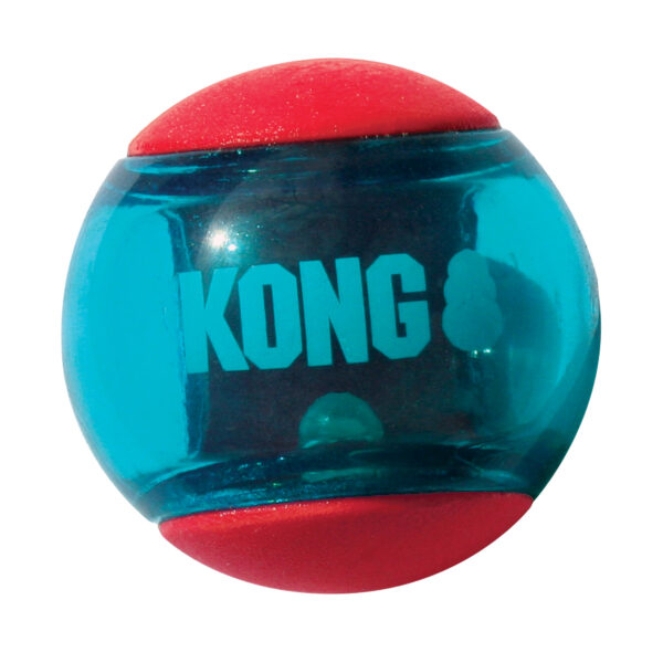 KONG Squeezz Action Ball Red - Gambar 2