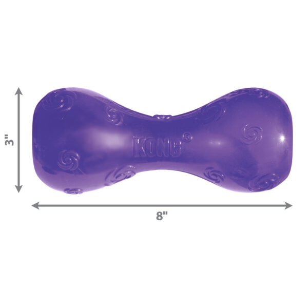KONG Squeezz Dumbbell Dog Toys - Gambar 5
