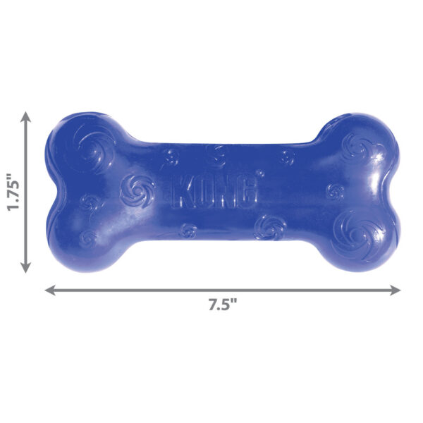 KONG Squeezz Bone Dog Toys - Gambar 3