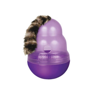 KONG Cat Wobbler Mainan Kucing Terbaik Model Dispenser Makanan