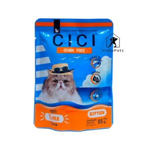 CICI Pouch Grain Free Kitten Tuna Cat Food 85g