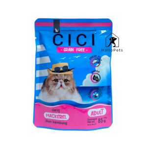 CICI Pouch Grain Free Mackerel Adult Cat Food 85g