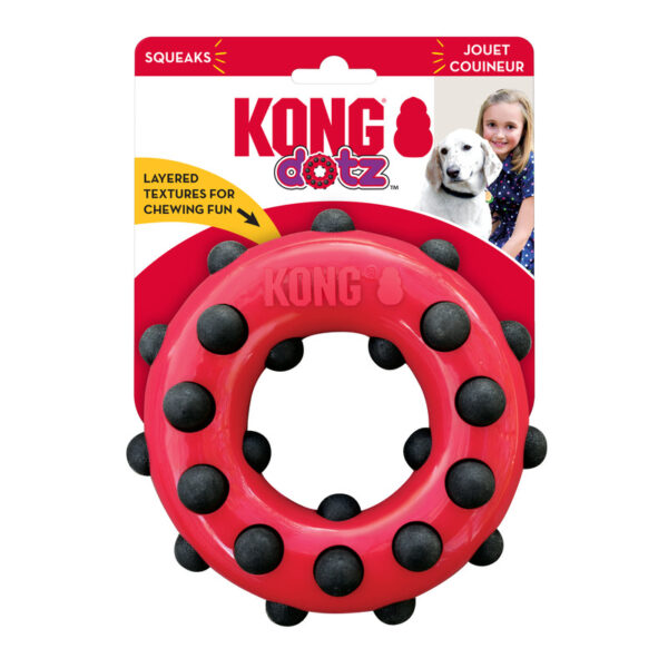 KONG Dotz Circle Dog Toys