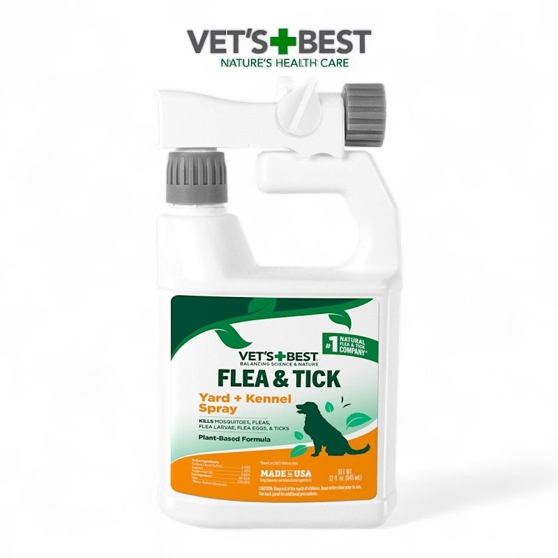 VETS BEST Flea & Tick Yard & Kennel Spray