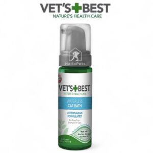 VETS BEST Waterless Cat Bath Shampoo 147ml