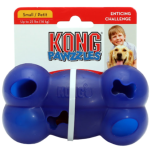 KONG Pawzzles - Mainan Tulang Isi Camilan Anjing Pintar